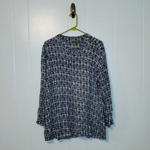 Rock Flower Paper xl blouse